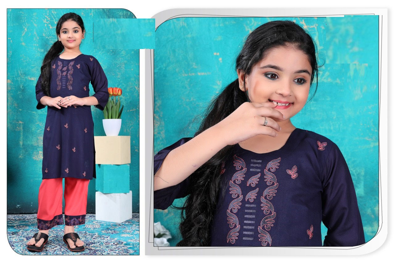 Depti 8055 Girls Wear Kurti With Bottom Catalog